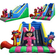 inflatable adult slide